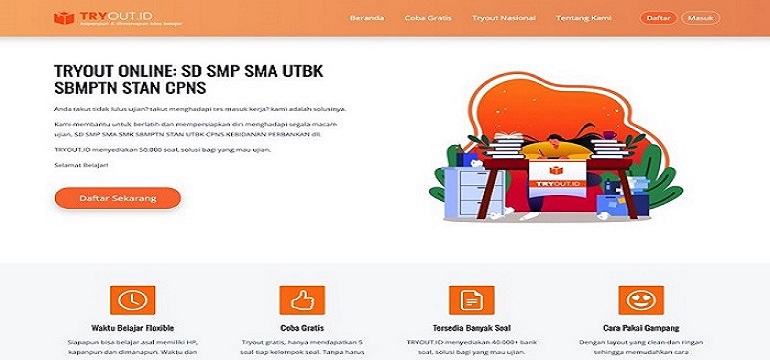 Tryout.id Jadi Pilihan Favorit Pelajar Jelang UTBK