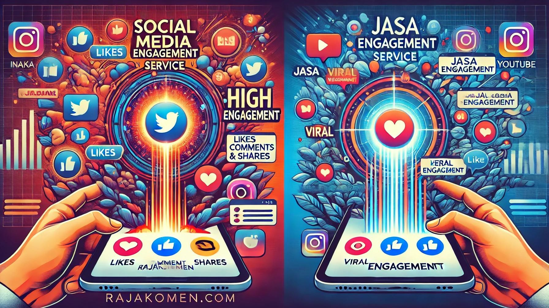 Perbandingan Jasa Engagement: RajaKomen.com atau Jasa Lain yang Lebih Menguntungkan?