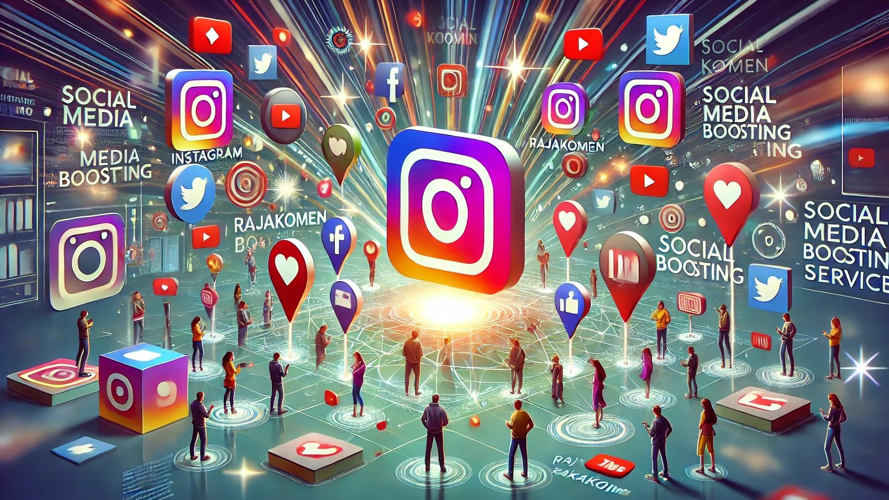 Cara Efektif Meningkatkan Interaksi di Instagram dan YouTube dengan RajaKomen.com