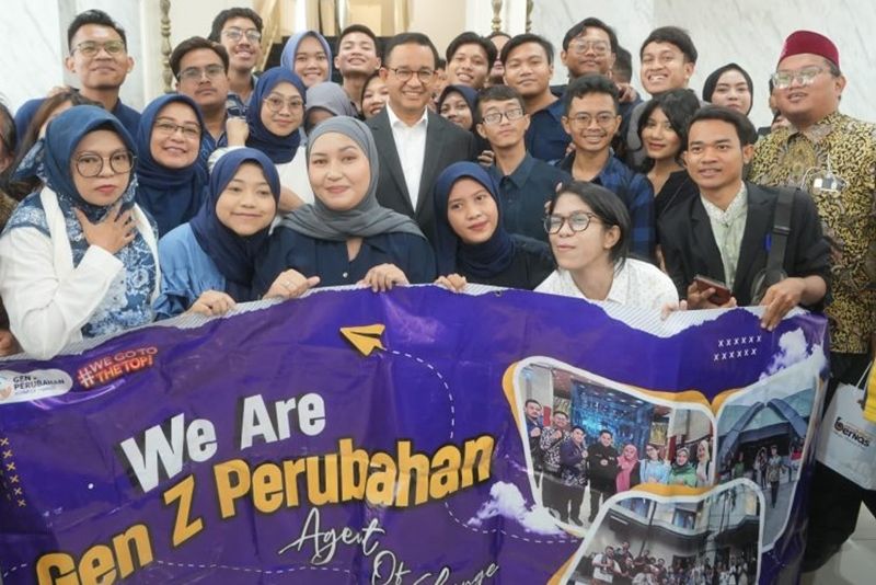 Gen z pilih Anies Baswedan